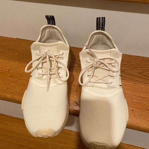 adidas Ultra NMD_R1 Low Shoes - White Cream Boost Mens Size 9.5 - Picture 3 of 7